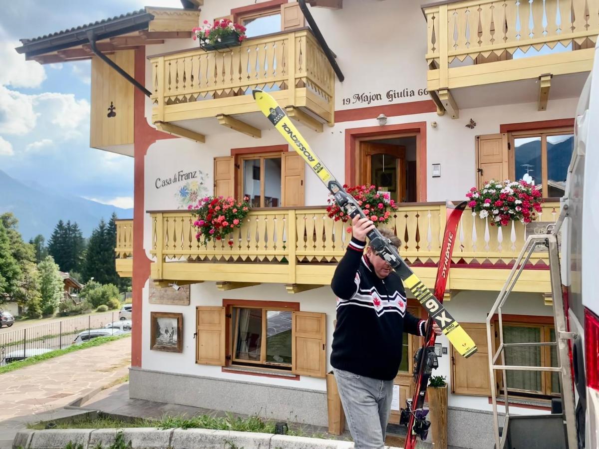 Casa Di Franz Vigo di Fassa Exterior foto